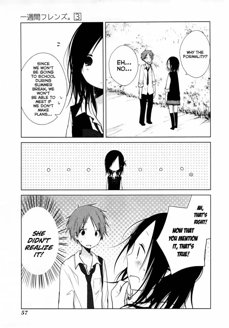 Isshuukan Friends. Chapter 11 12